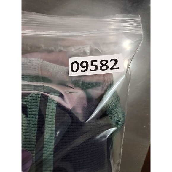 Hurley Logo Graphic Tee Shirt Mens XXL Green Blue Waffle Knit Thermal NEW - Picture 11 of 11